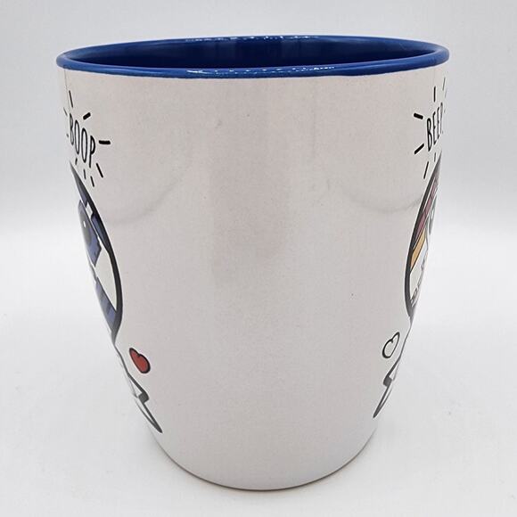 Star Wars Beep Boop You R2 Cute Ceramic Valentine's Love Jumbo Coffee Tea Mug - Picture 3 of 8